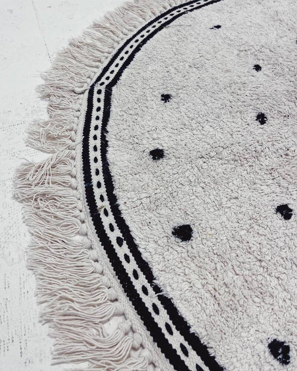 Rond Kleed Wit S - 120cm (diameter)