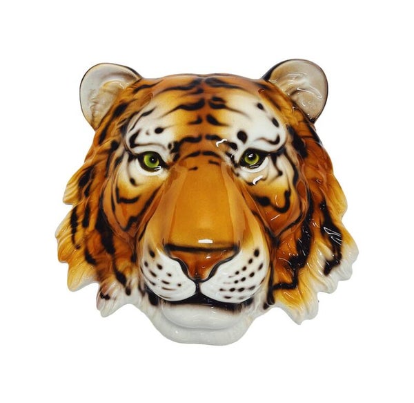 Wandmasker Tijger Keramiek