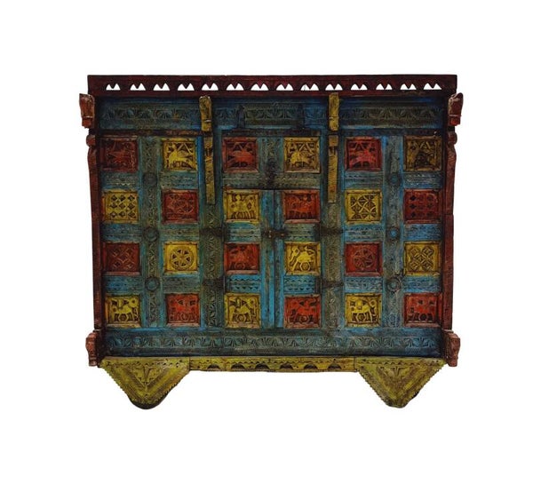 Antieke bruidskist uit India