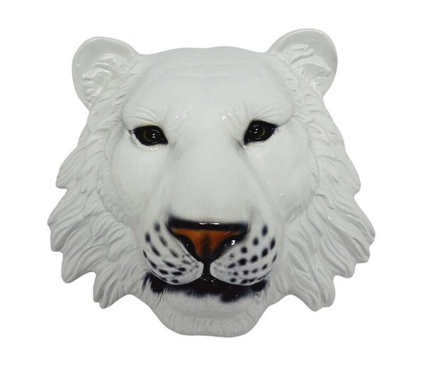 Wandmasker Keramiek Wit