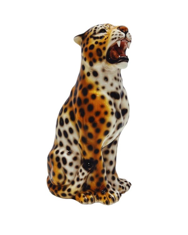 Luipaard Beeld Keramiek