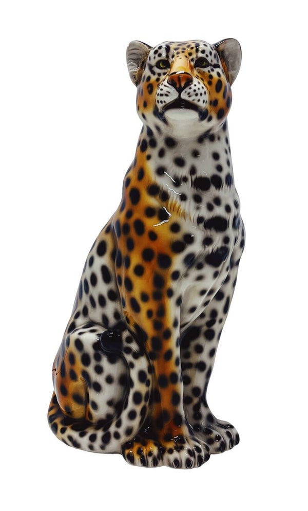 Luipaard Beeld Keramiek