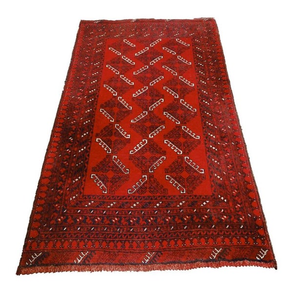 Handgeknoopt Nomaden Tapijt