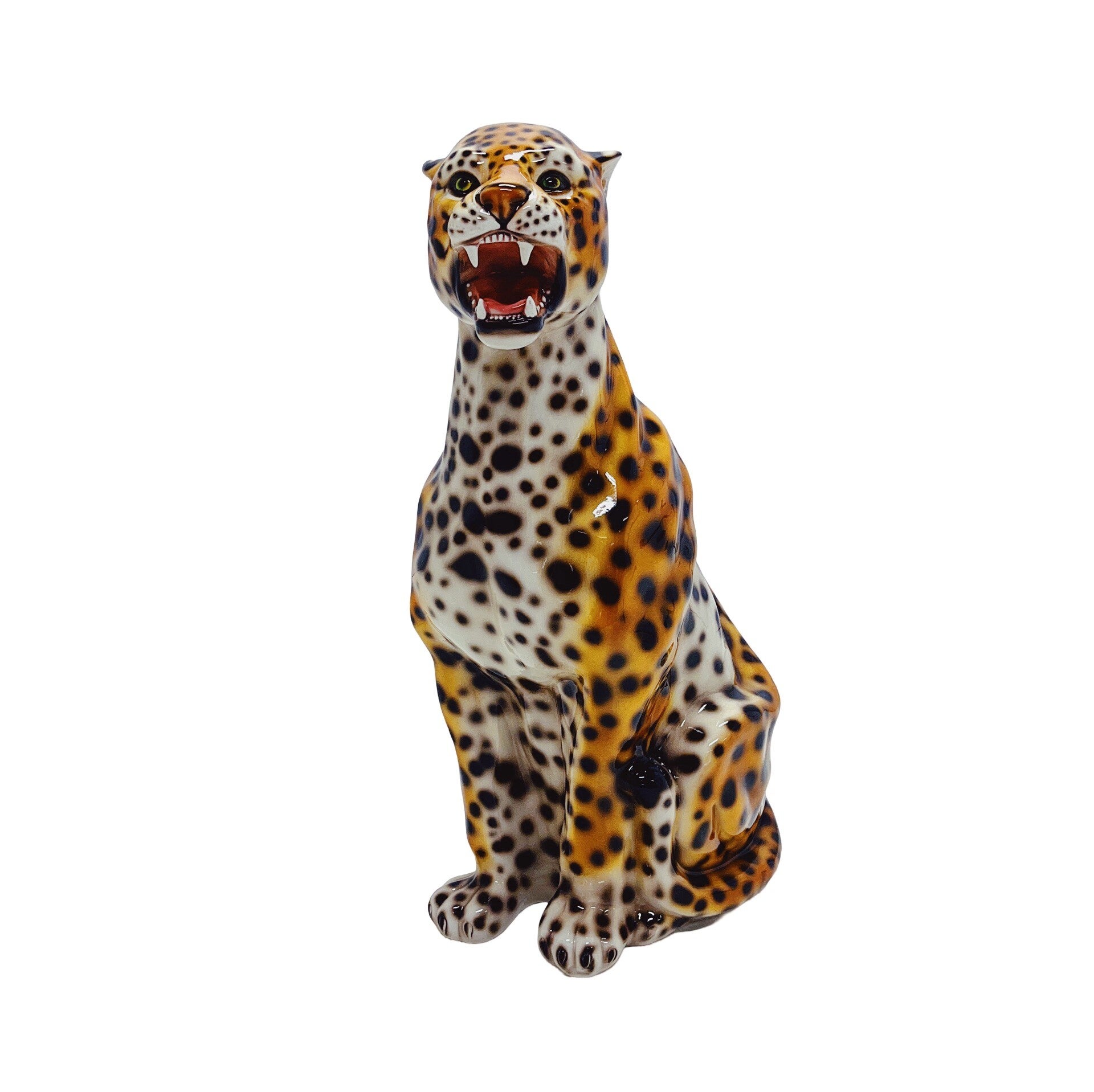 Luipaard Beeld Keramiek