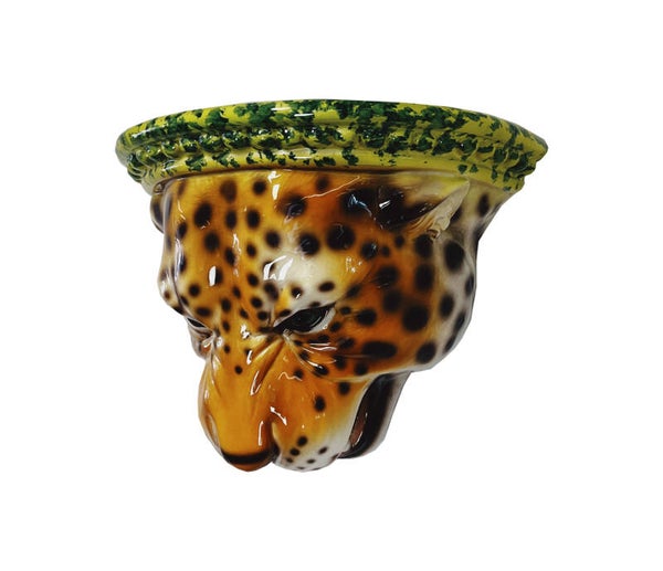 Wandplank Luipaard Keramiek