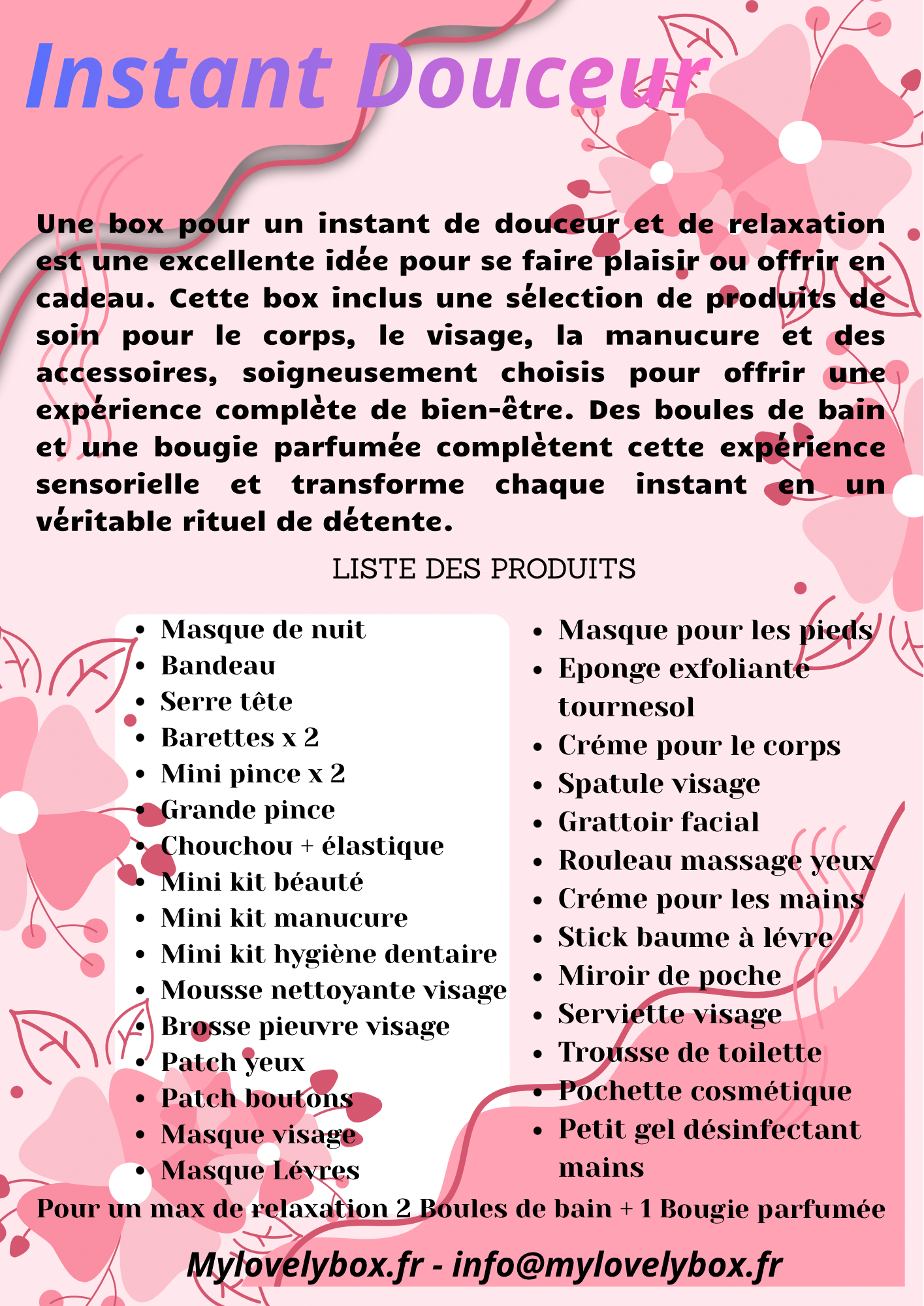 INSTANT DOUCEUR