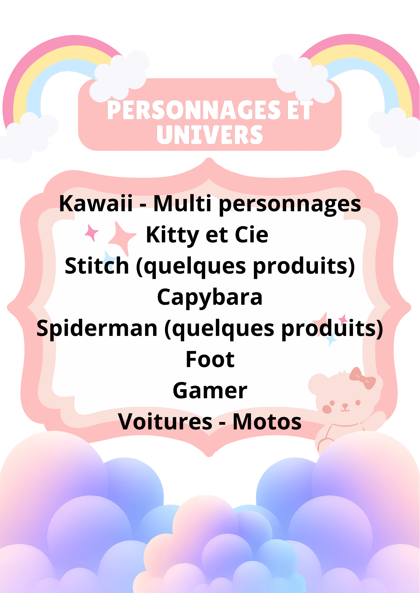 SCOOPS - Cutie - Love - Mixte - Chouchou