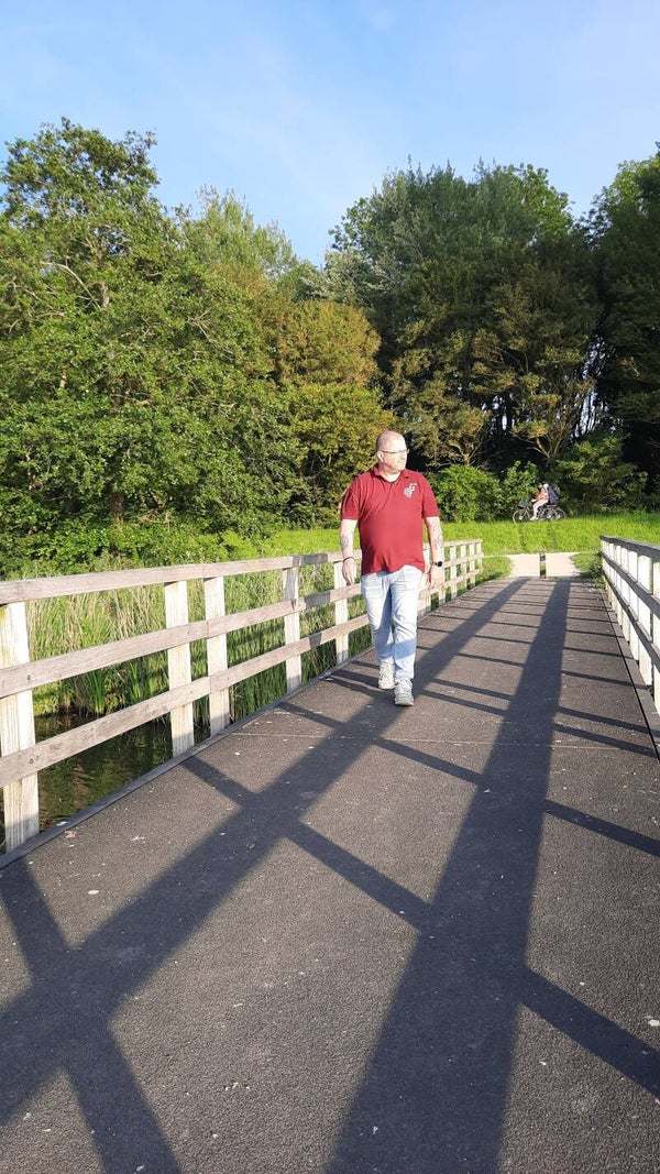 Losse wandeling wandelgroep