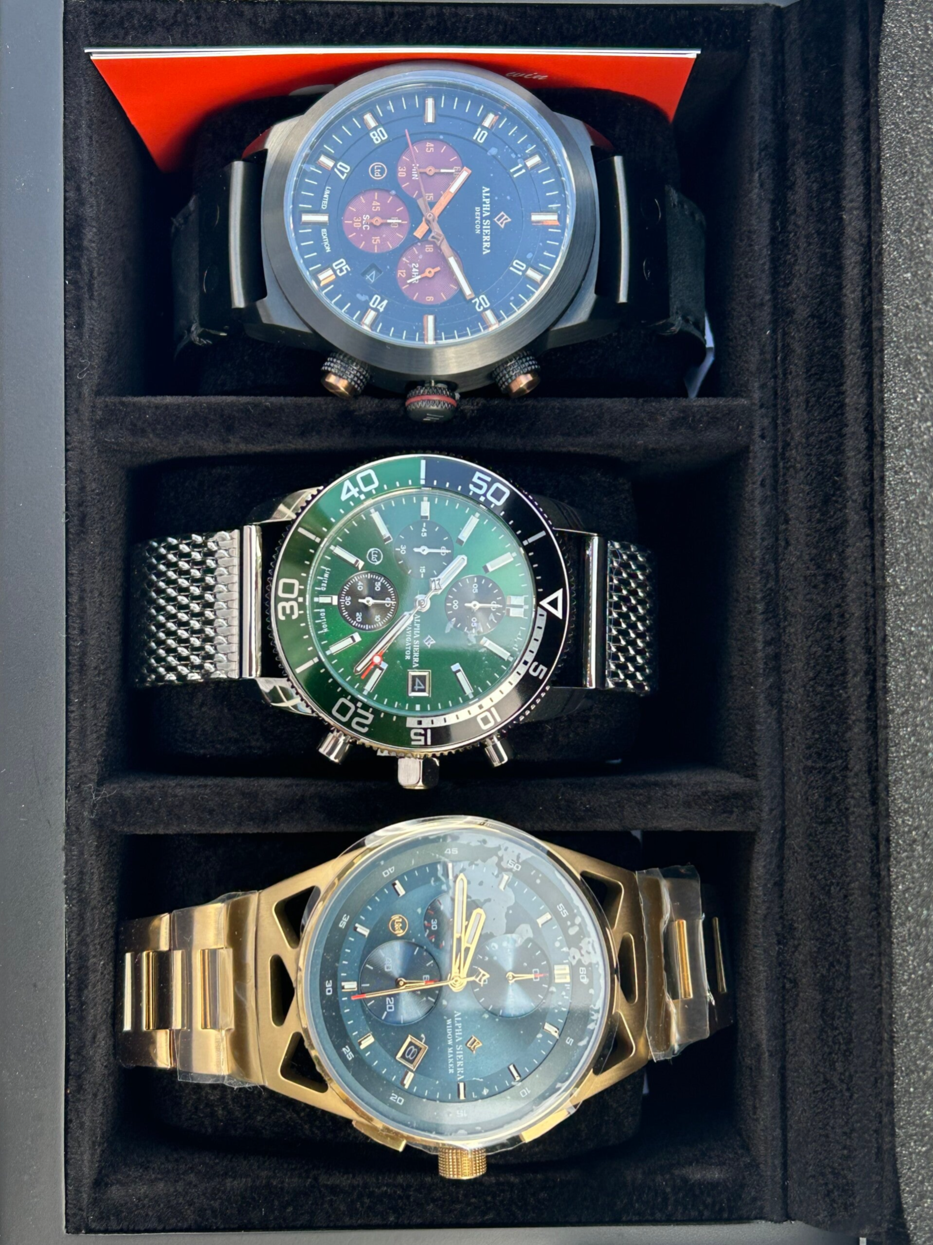 Alpha Sierra - Three Limited Collection Box