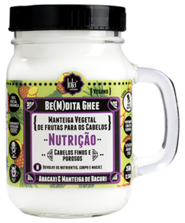 Be(M)dita Ghee infromación nutricional: piña y mantequilla de bacuri