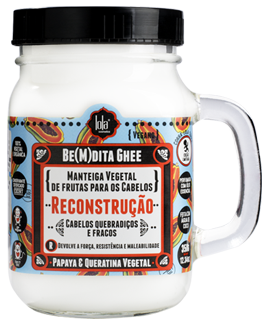 Reconstrucción de ghee- con queratina de papaya y vegetales