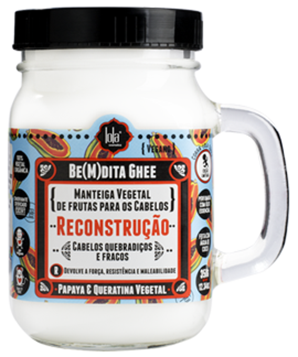 Reconstrucción de ghee- con queratina de papaya y vegetales