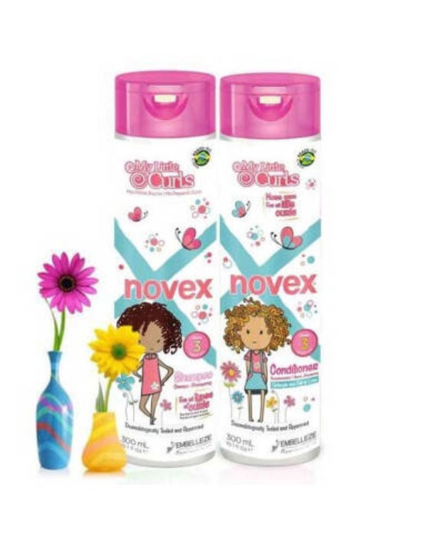 Novex my little clurls shampoo y acondicionador set