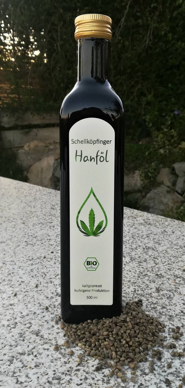 Bio-Hanföl kaltgepresst
