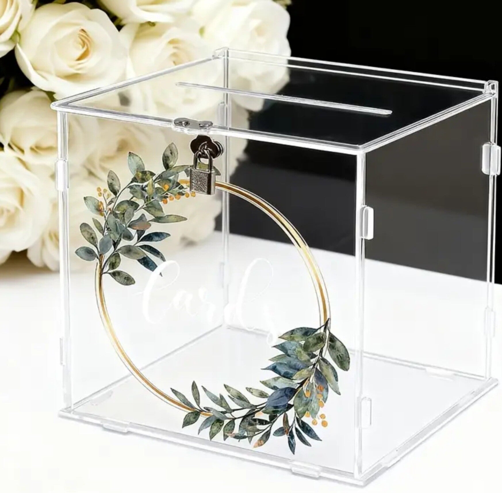 Urne transparente ou blanche