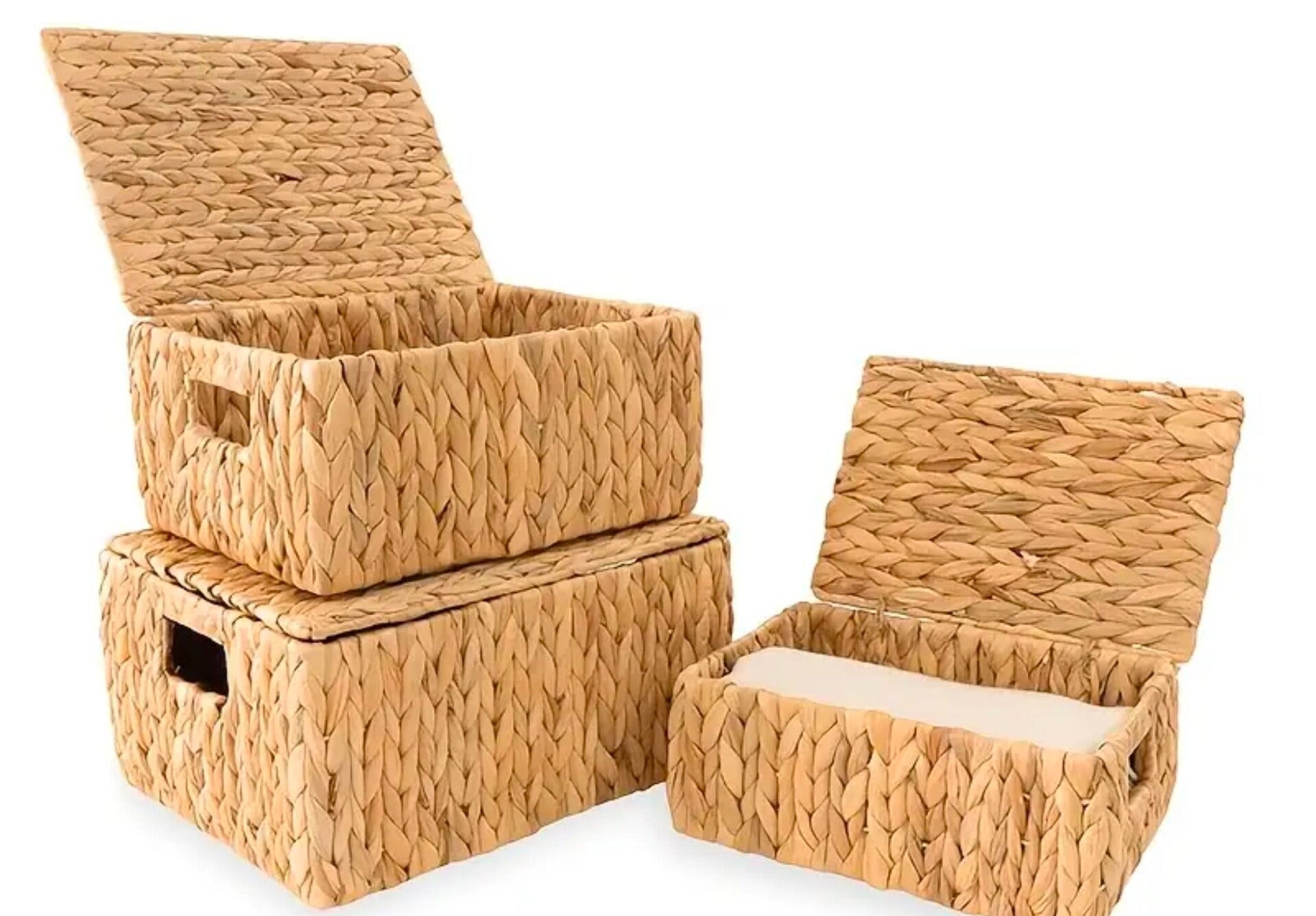 Lot de 3 panier en osier