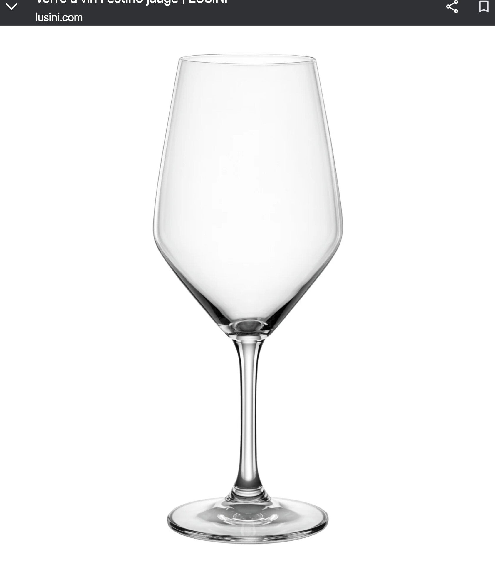 Ensemble verrerie verre à vin, à eau et champagne possibilité de dissocier le l'ensemble