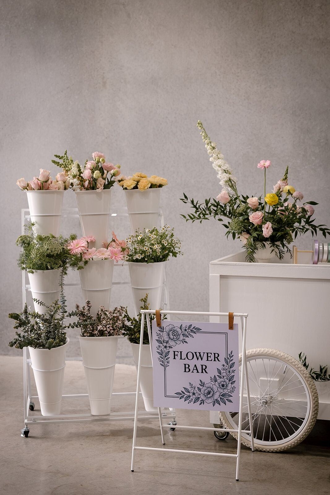Wedding Flower Bar Hire Melbourne