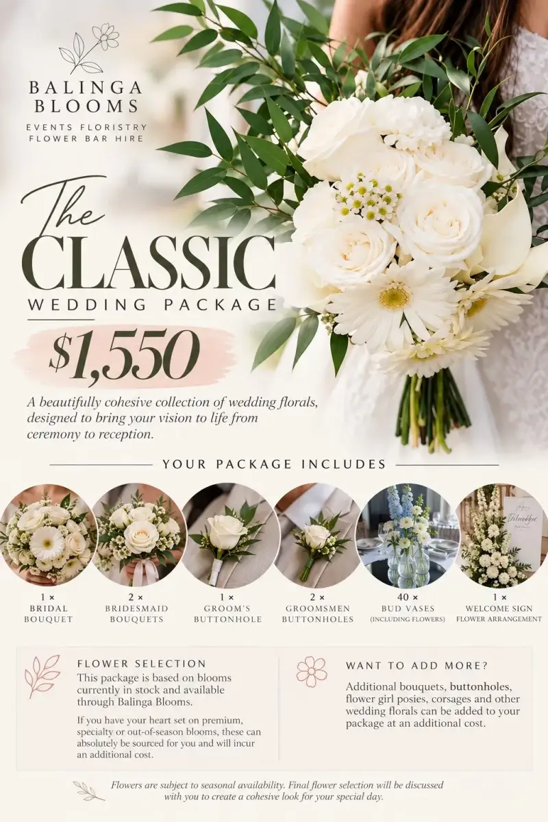 The Classic Wedding Package