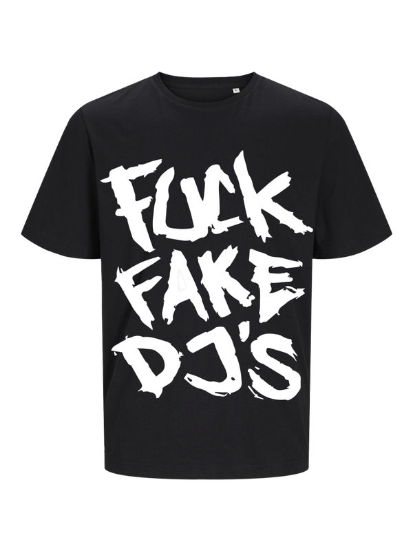 Sunny D - Fuck fake Dj's front black