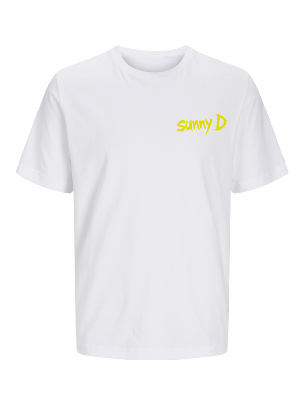 Sunny D Front borstlogo White