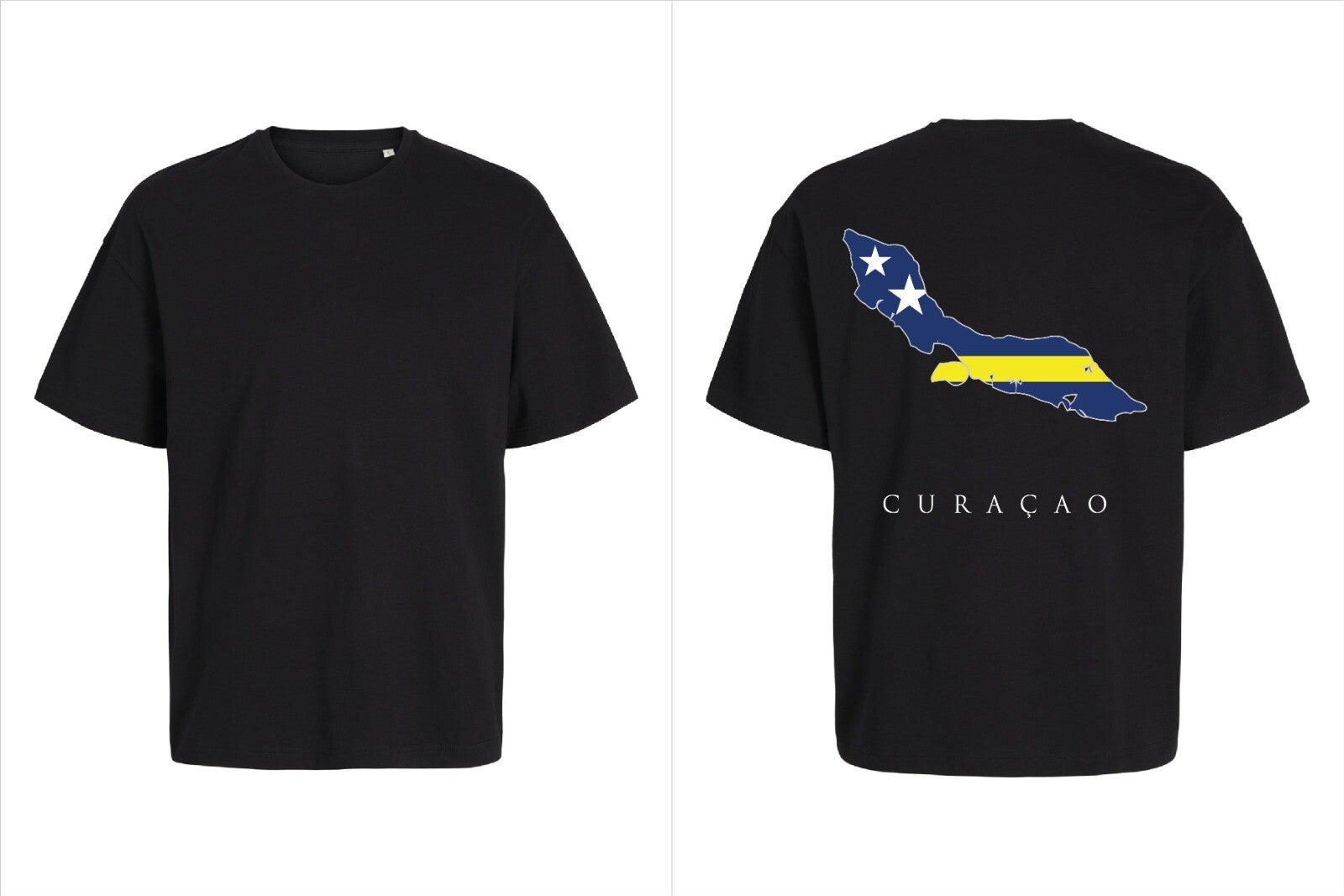 T-shirt Curaçaos voetbalelftal op weg naar het WK