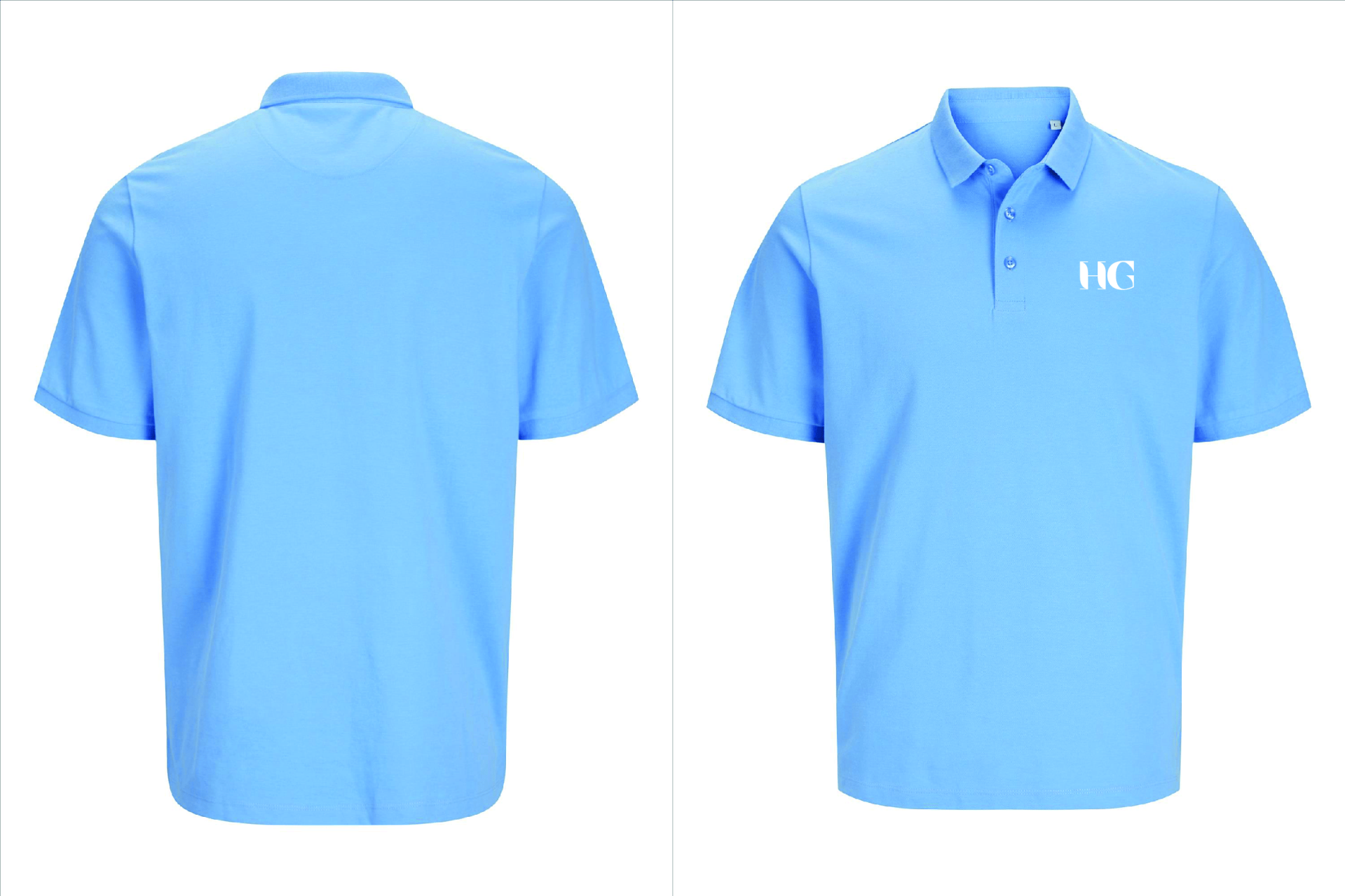 Polo HG kleur Azure blue