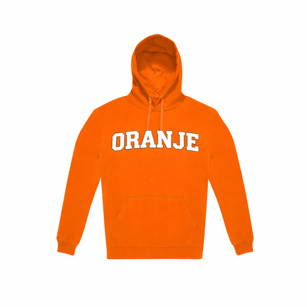 Oranje Hoodie met opdruk : ORANJE