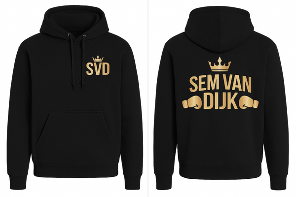 Hoody Sem van Dijk  Jack & Jones Goud