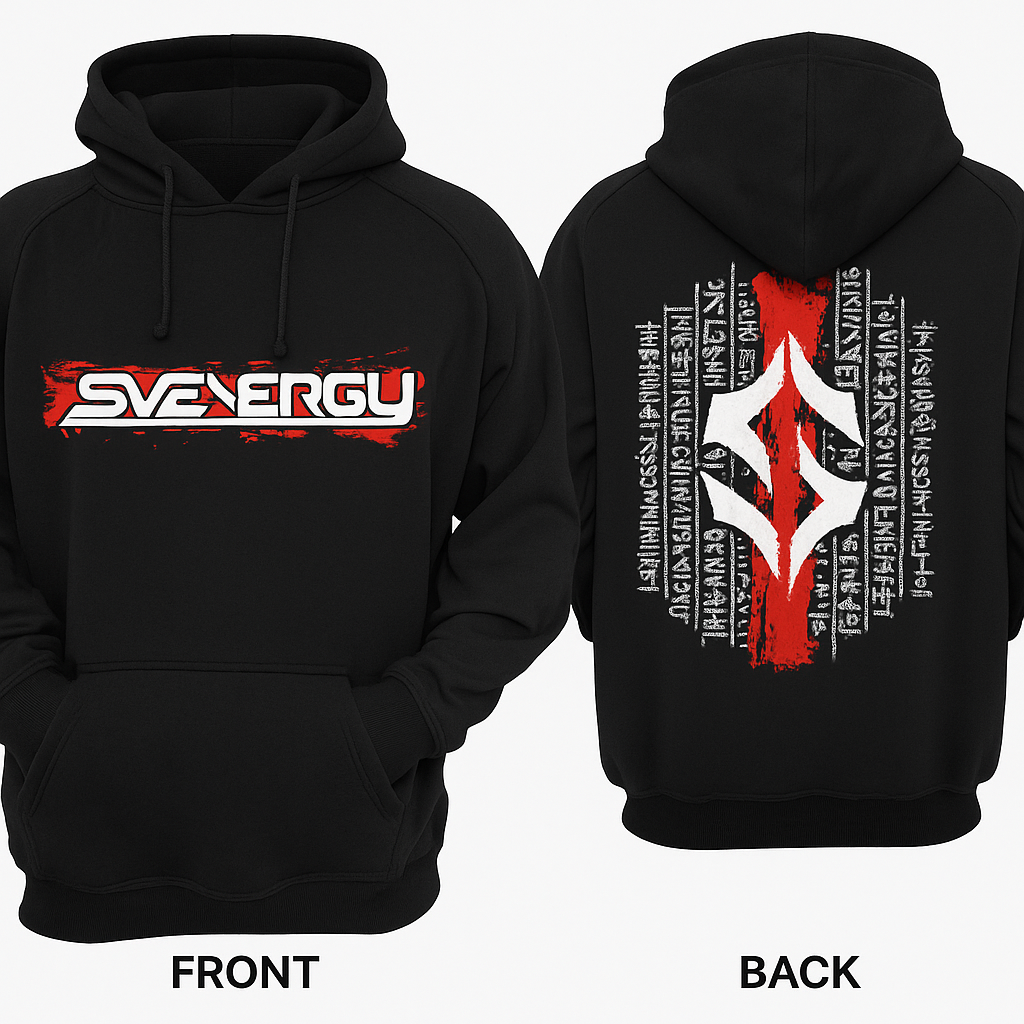 Zwarte Svenergy hoody
