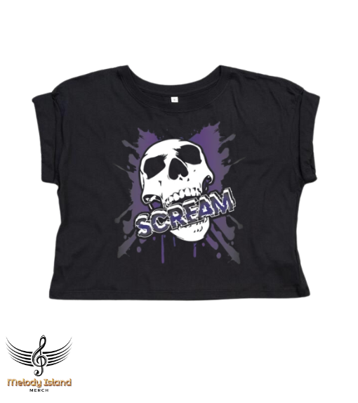 Crop Top Mind Compressor - Scream 02