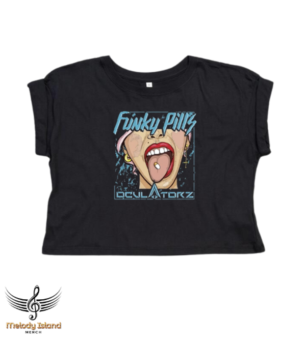 Crop Top Oculatorz - Funky Pills