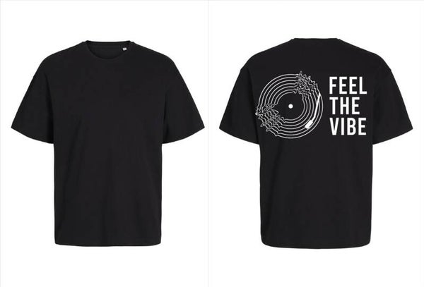 T-Shirt Rene Ablaze – “Feel The Vibe”  Zwart