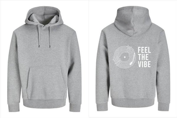 Hoodie Rene Ablaze – “Feel The Vibe” grijs