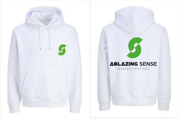 Hoodie Ablazing Sense – Indoor Festival Hoodie (Rene Ablaze) wit