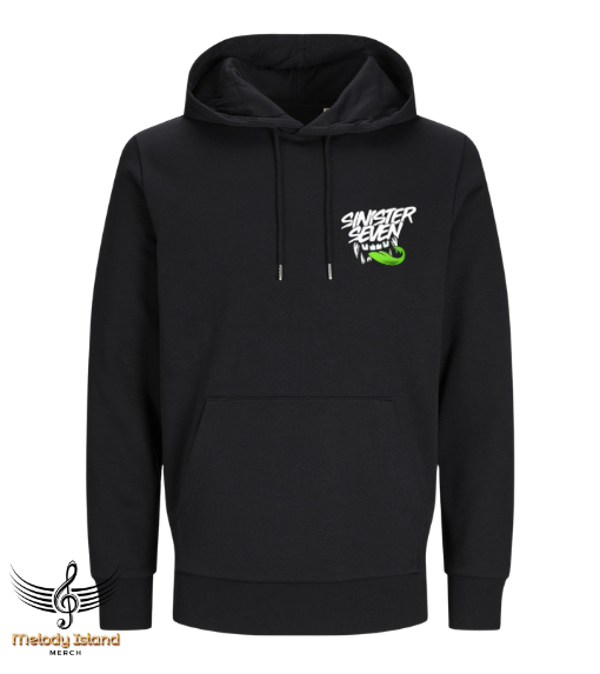 Hoodie Sinister Seven - Green tongue 01