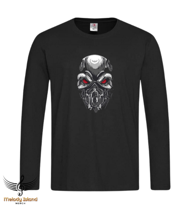 Long Sleeve Omistettu - Skull