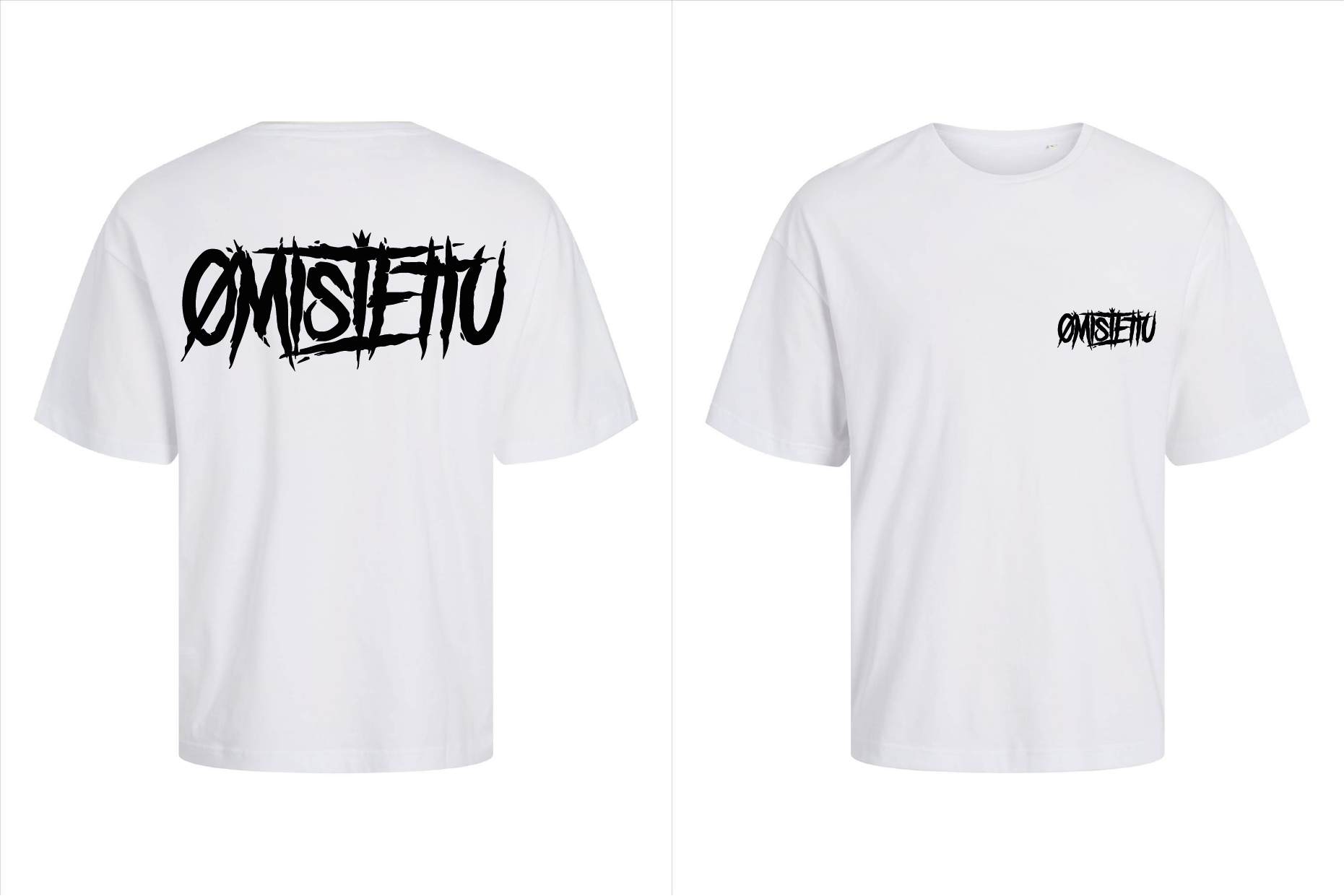 witte T-shirt Omistettu