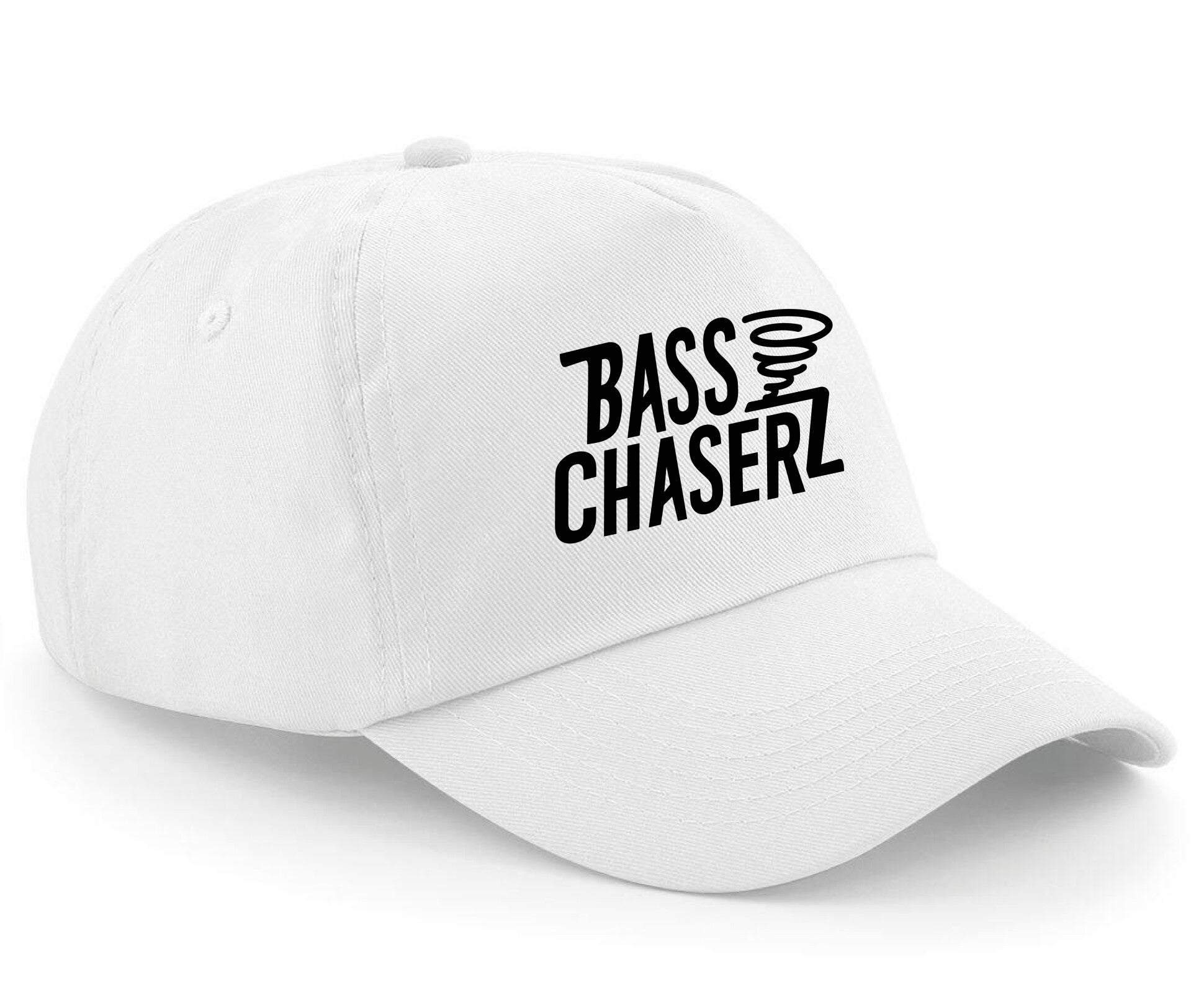 Bass Chaserz Baseball Cap – Wit