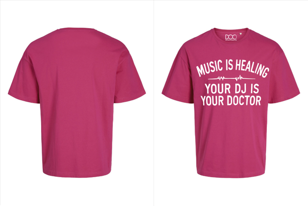 Roze t-shirt Doctor of Conduction