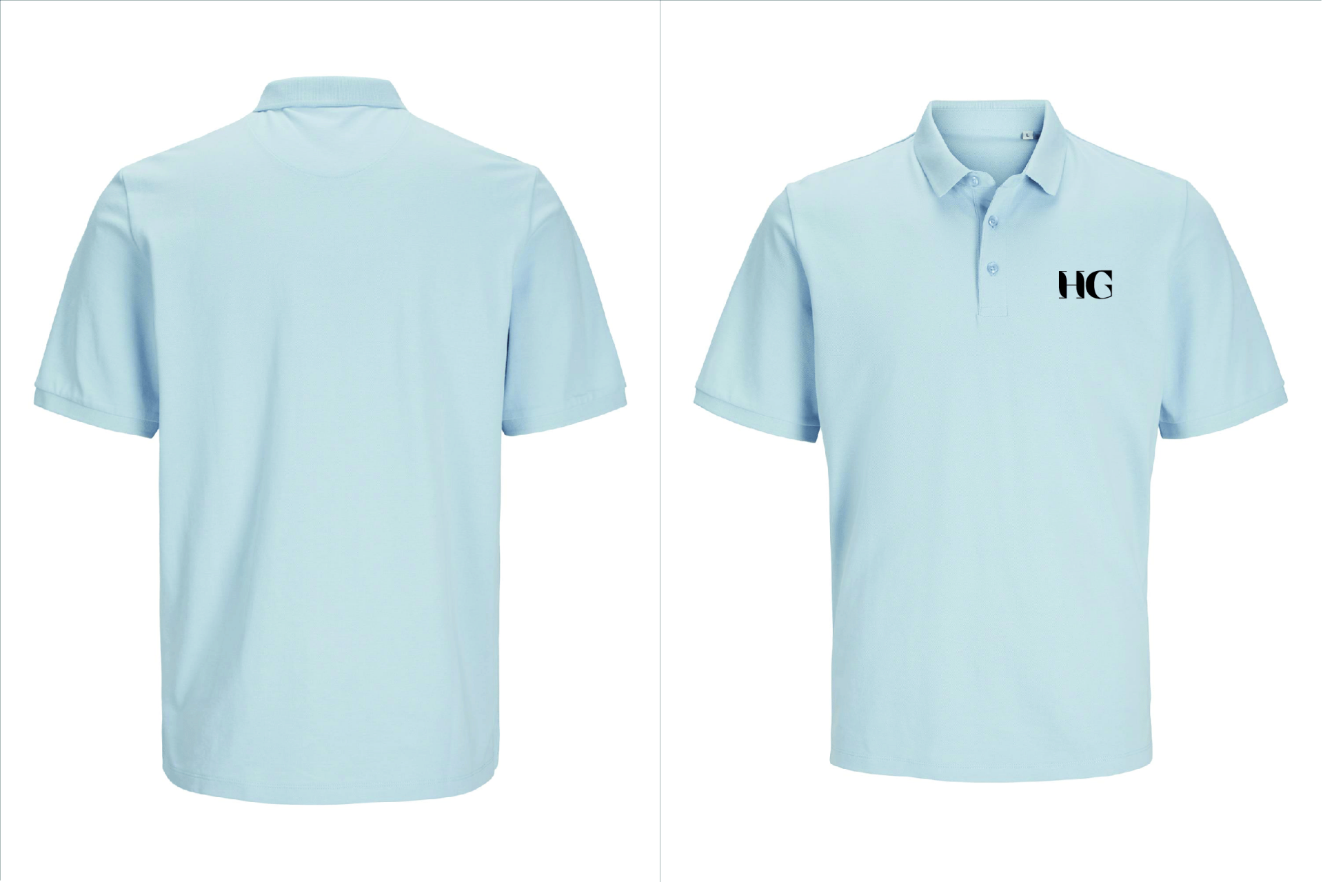 Polo HG kleur Sky way blue
