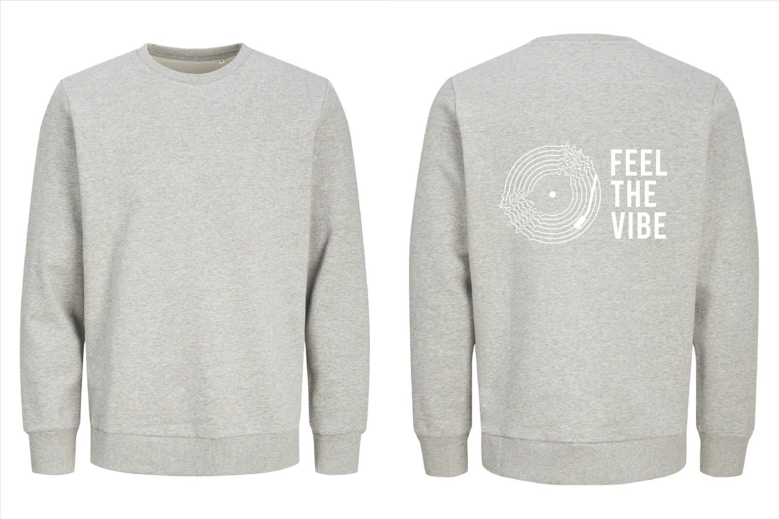 Sweater Jack & Jones DJ Rene Ablaze grijs– Feel The Vibe