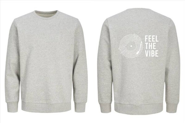 Sweater Jack & Jones DJ Rene Ablaze grijs– Feel The Vibe