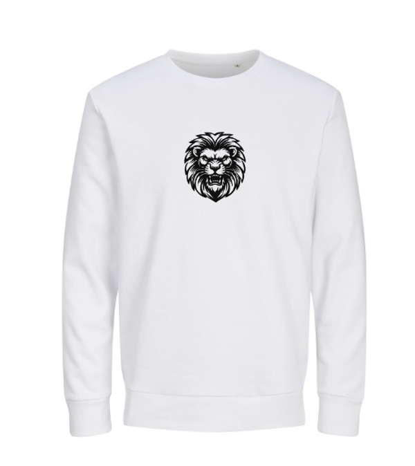 Sweater Hollands Glorie Leeuw borst wit