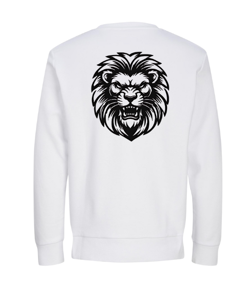 Sweater Hollands Glorie Leeuwrug wit