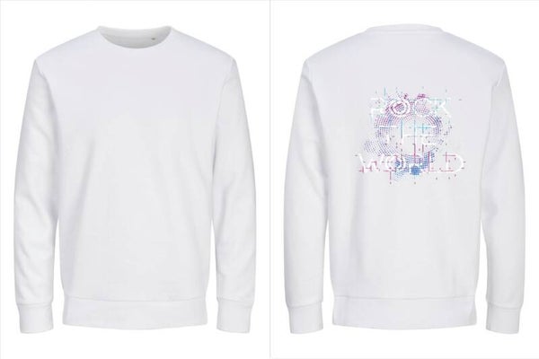 Sweater Rock the World – René Ablaze wit