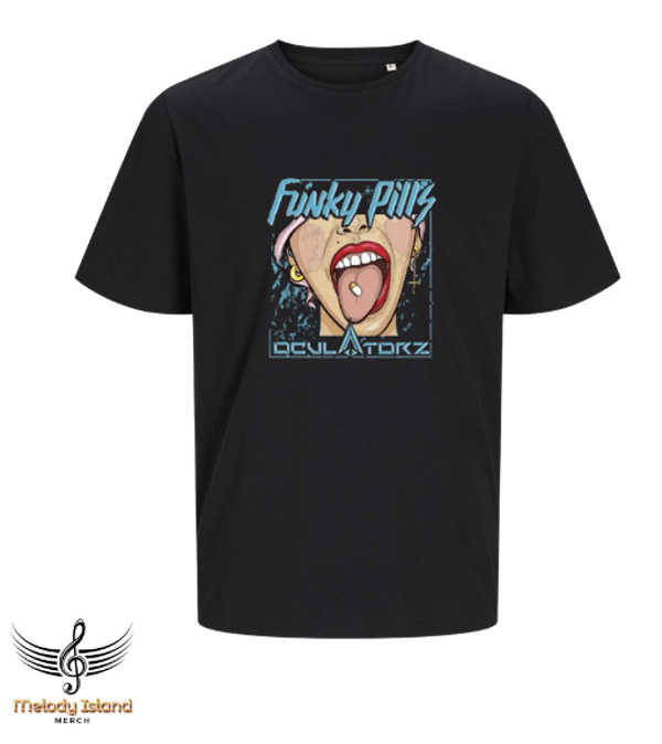 T-shirt Oculatorz - Funky Pills