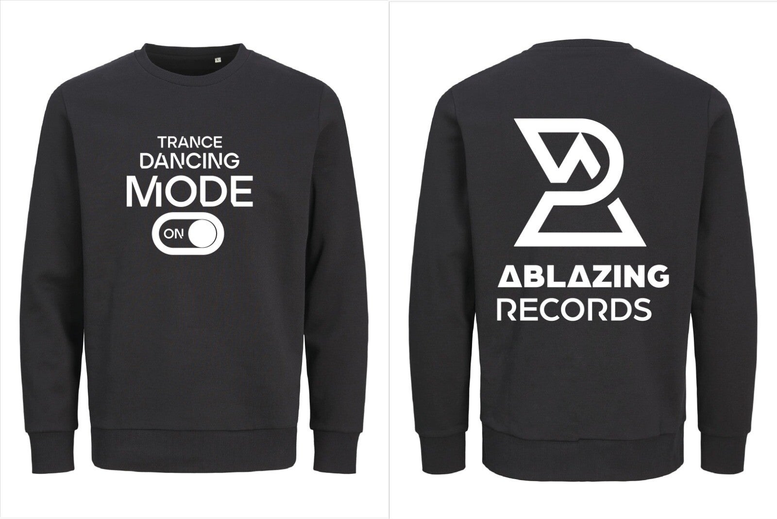 Sweater Trance Dancing Mode ON – René Ablaze Official zwart