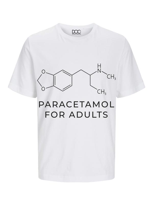 Oversize Paracetamol for Adults formule Doctor of Conduction T-Shirt