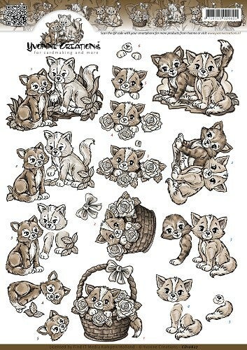 CD10627 bruine katjes